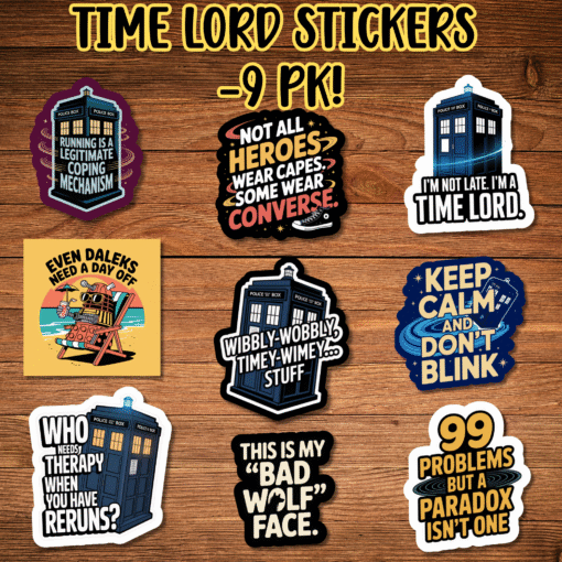 Dr. Who Stickers