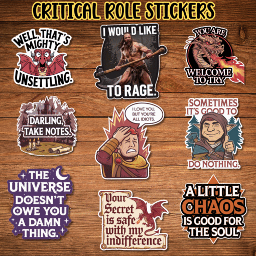 Critical Role Stickers