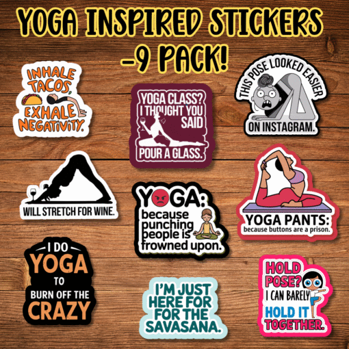 Yoga Stickers