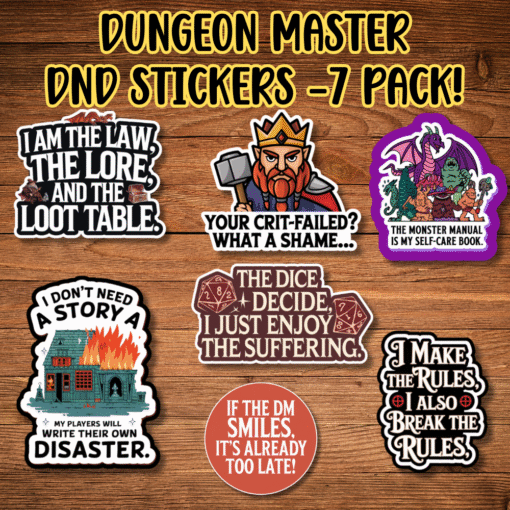 Dungeon Master Stickers