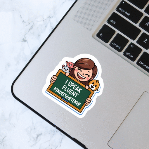 Kindergarten Teacher Stickers - Image 3