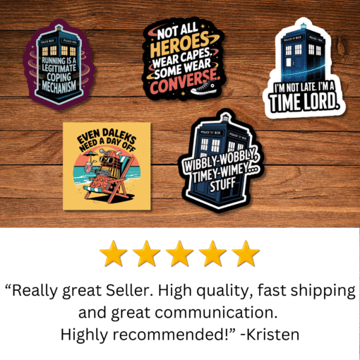 Dr. Who Stickers - Image 6