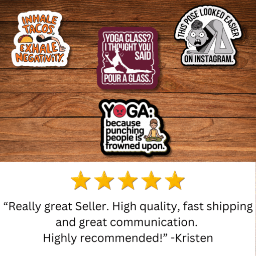 Yoga Stickers - Image 6