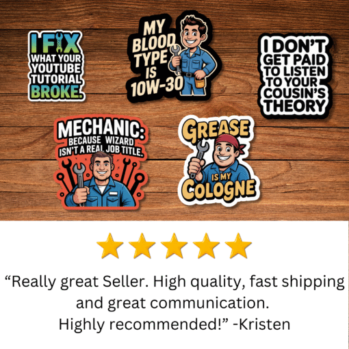 Mechanic Stickers - Image 6