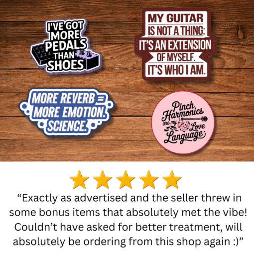 Guitar Player Stickers - Image 7