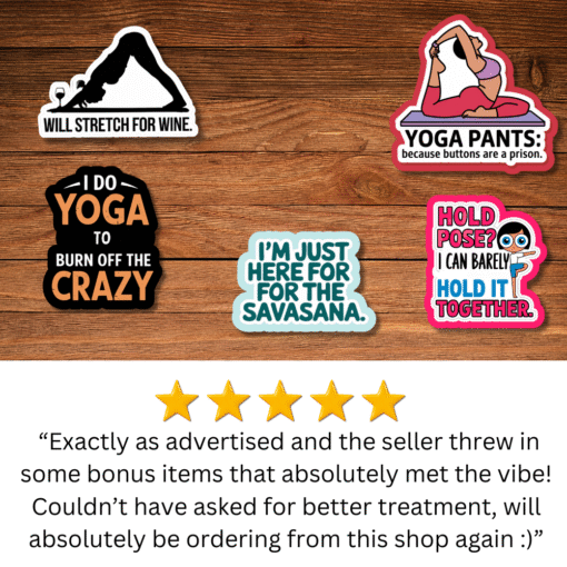 Yoga Stickers - Image 7