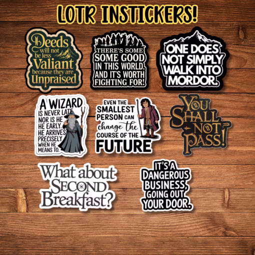 Lord of the Rings Stickers