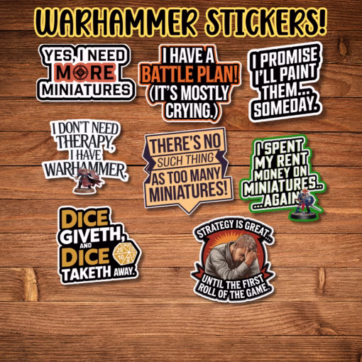 Warhammer 40k Stickers