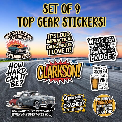 Top Gear Stickers
