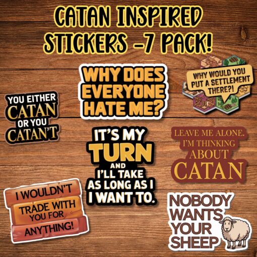 Settlers of Catan Stickers