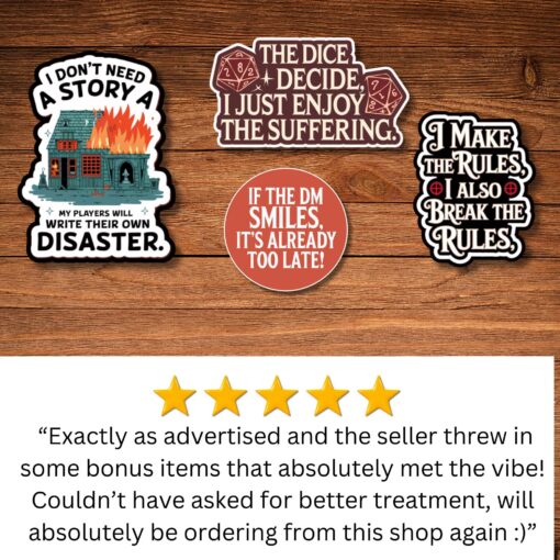 Dungeons and Dragons Stickers - Image 7
