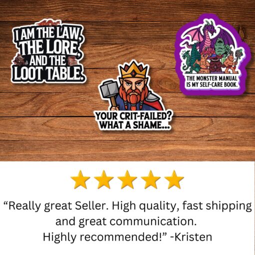 Dungeons and Dragons Stickers - Image 6