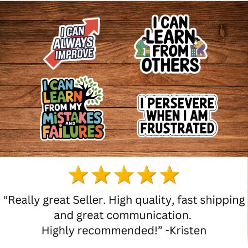 Growth Mindset Stickers - Image 5