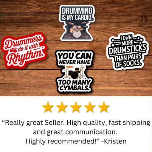 Drummer Stickers - Image 5