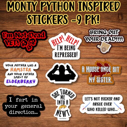 Monty Python Stickers