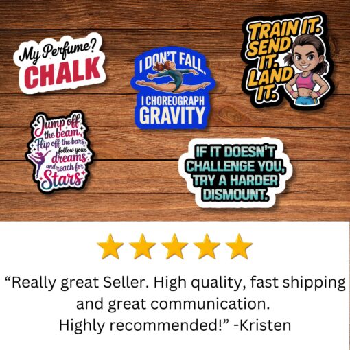 Gymnastics Sticker Pack - Image 7
