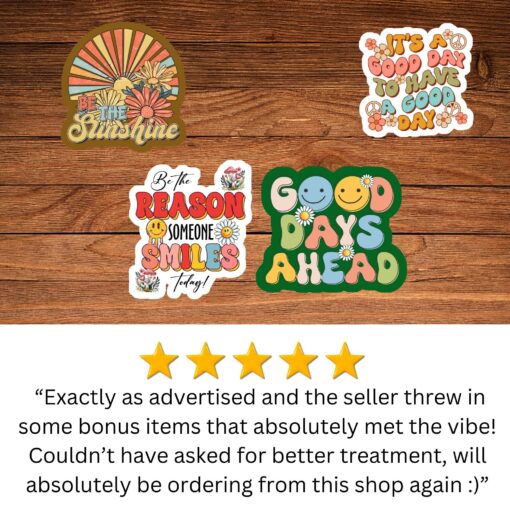 Motivational or Mental Health Stickers - Image 7